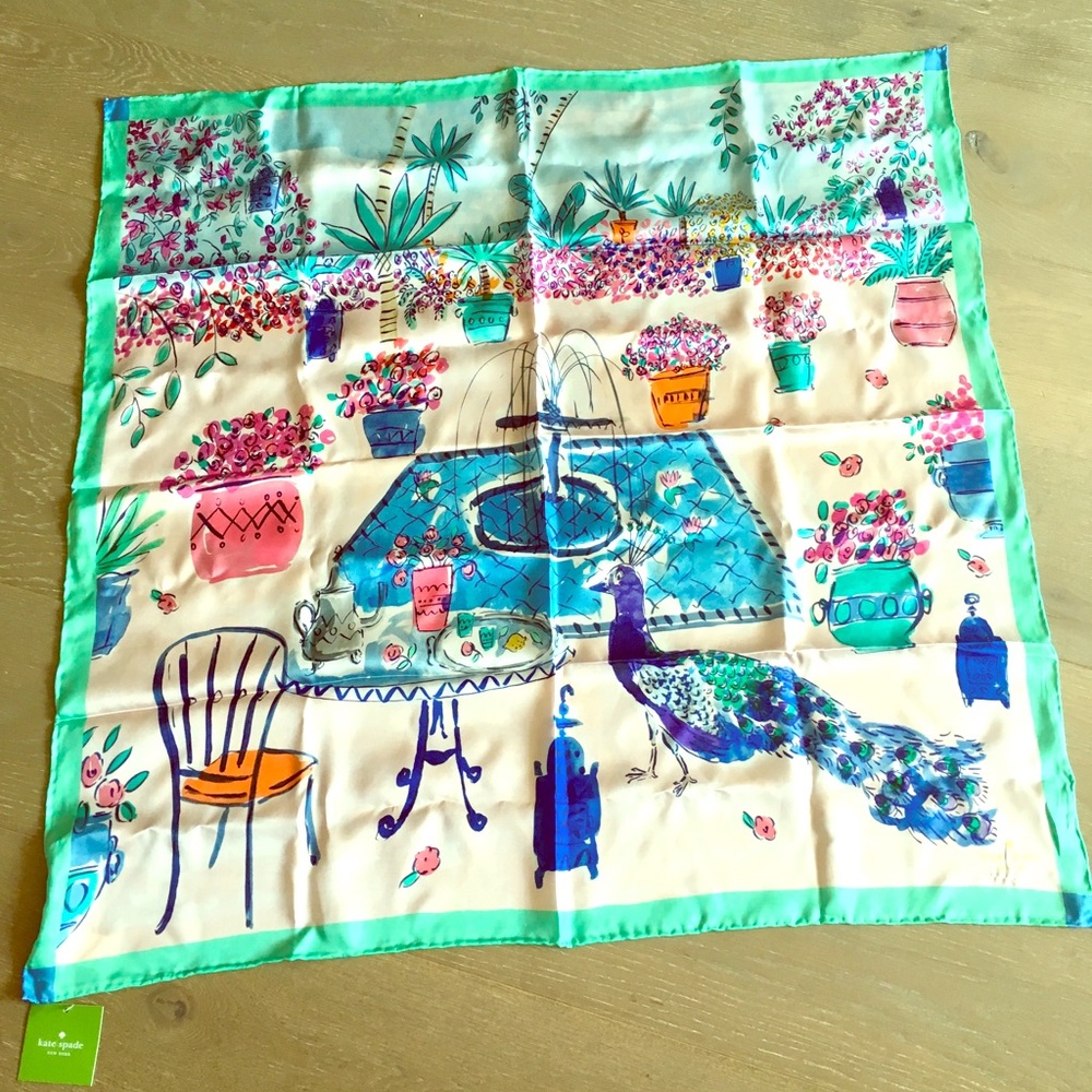 Kate Spade Silk Scarf